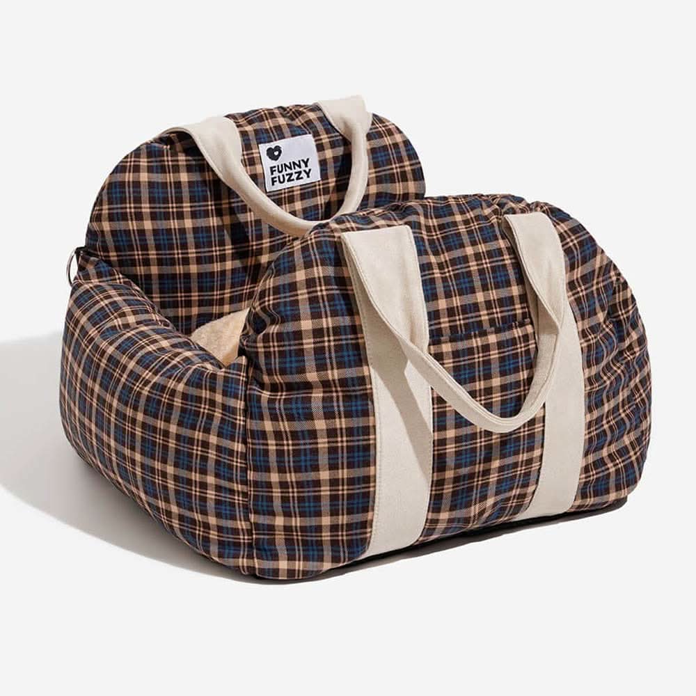 COMFYRIDE DOG SEAT – Dog seat bed with safety belt & non-slip bottom