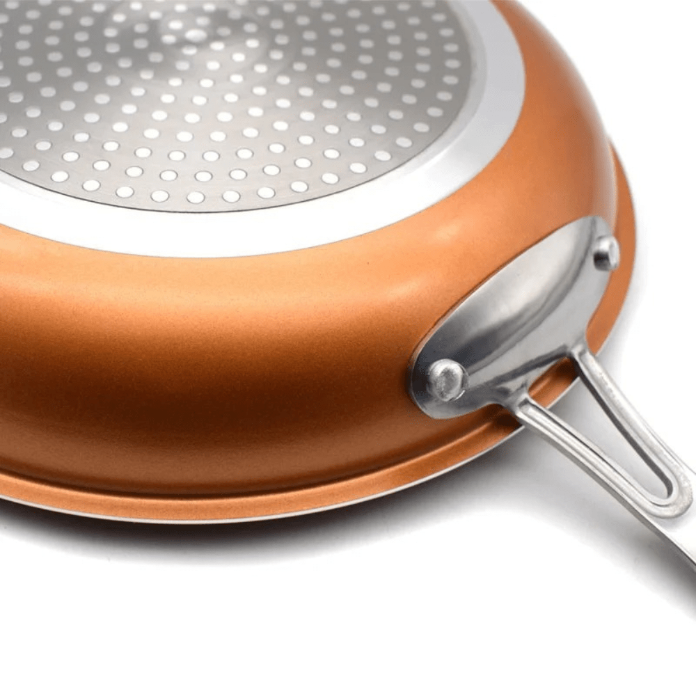 COPPER PAN - Professional copper pan with non-stick coating & perfect heat distribution