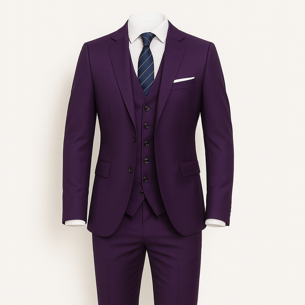 FrenchEric | Men's 3-piece Formal Suit Set | Elegant, Versatile & Comfortable | Fall Collection
