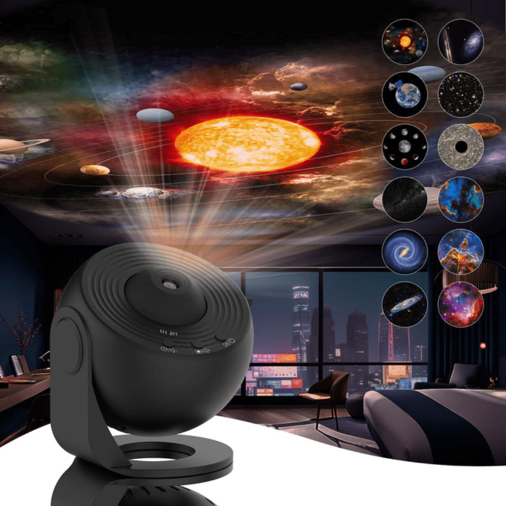 GALAXYSKY – HD Starry Sky Projector with 13 Galaxy Discs