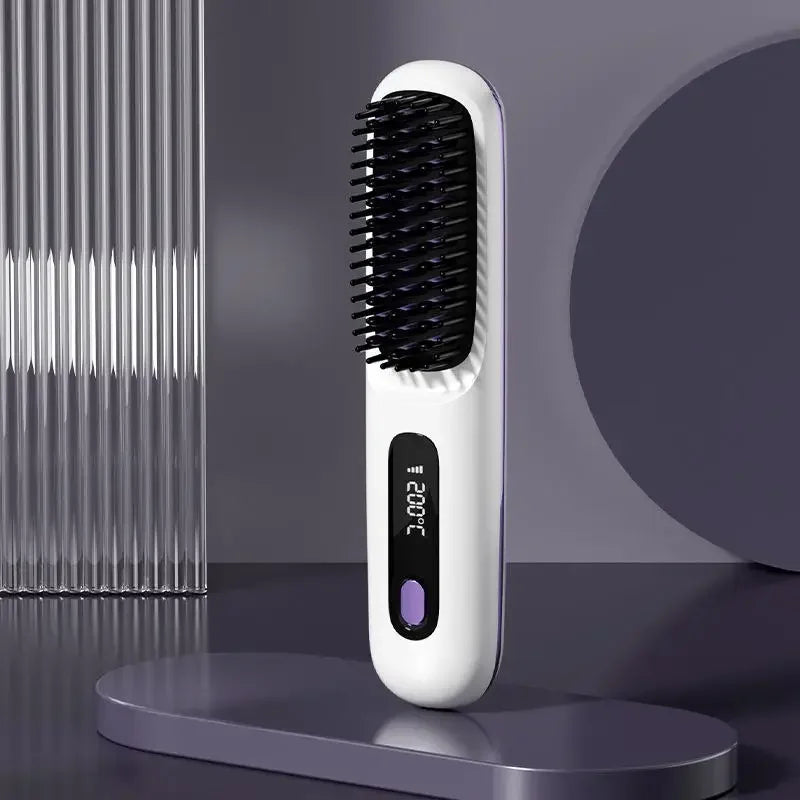 Glissara | Wireless Hair Stylers | USB Charging Function & LCD Screen | Ceramic & Ion Technology