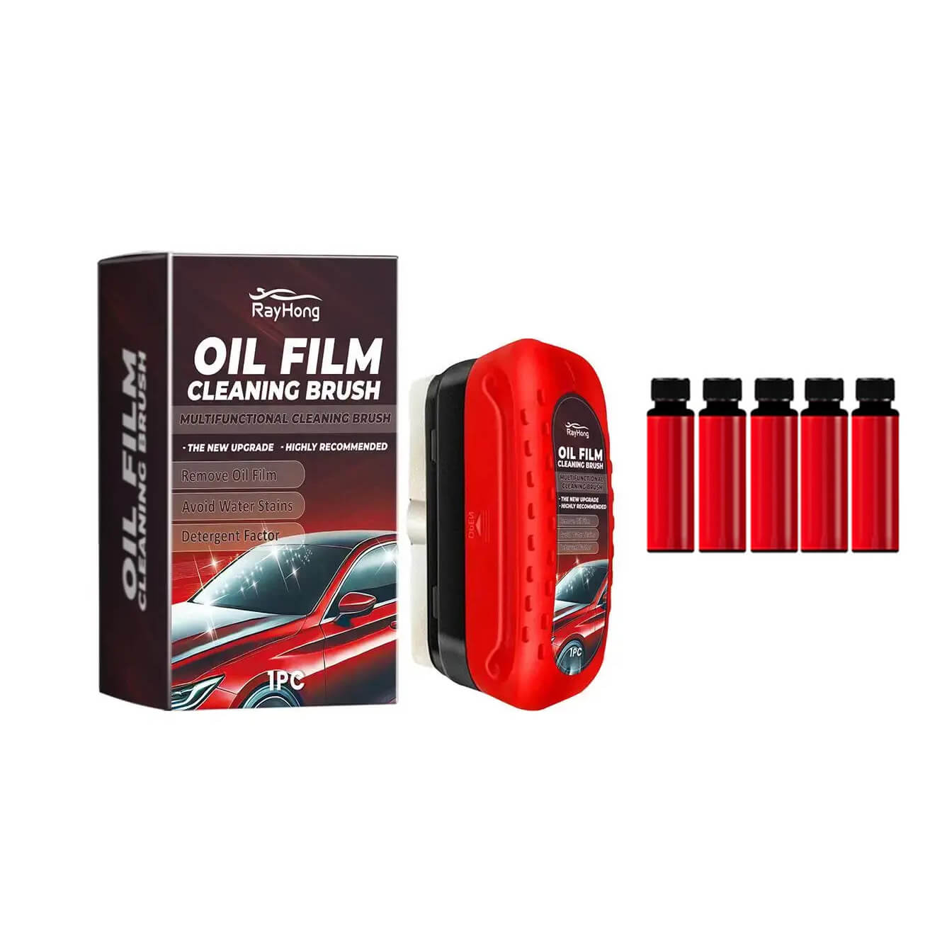 Handy Glass Cleaner - Perfect Clarity for Car Windows and Glass Surfaces
