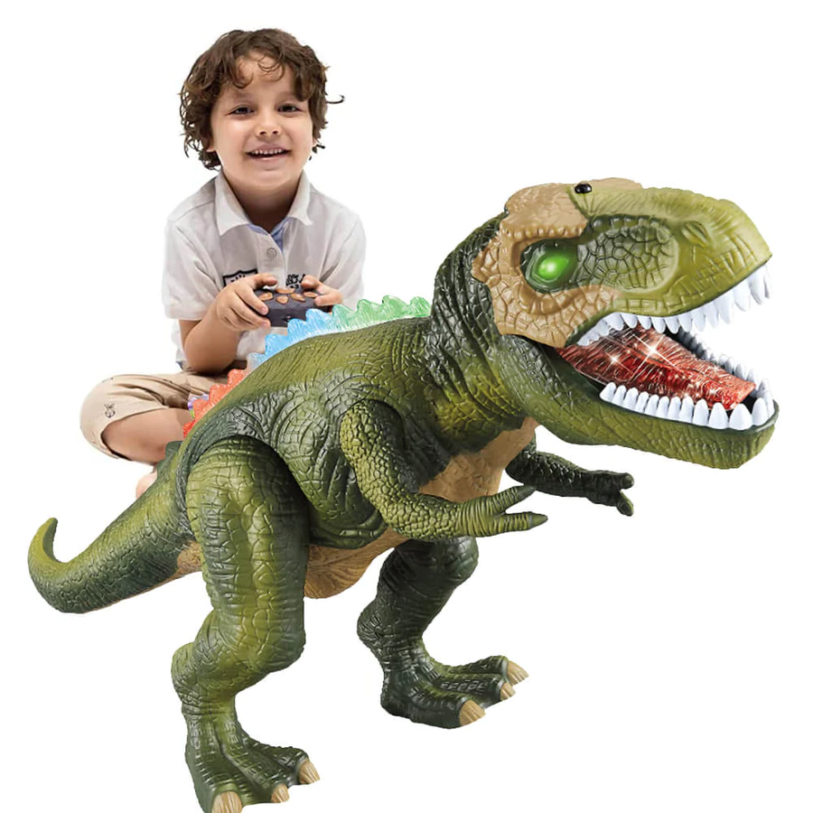 Jurassic Rover Remote Dinosaur Toy with Walking and Roaring