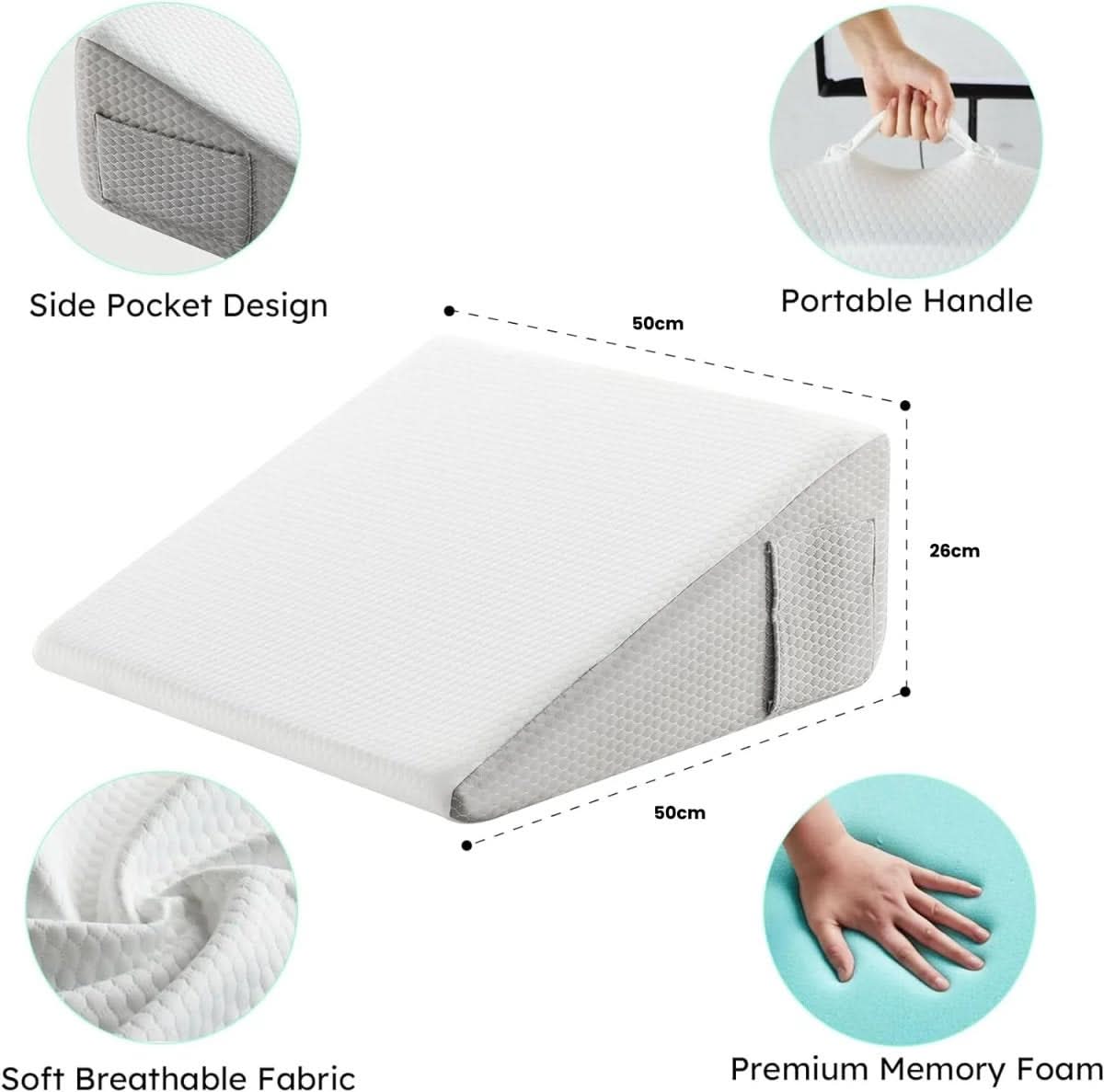 LUXEWEDGE – Premium Comfort at the Perfect Angle