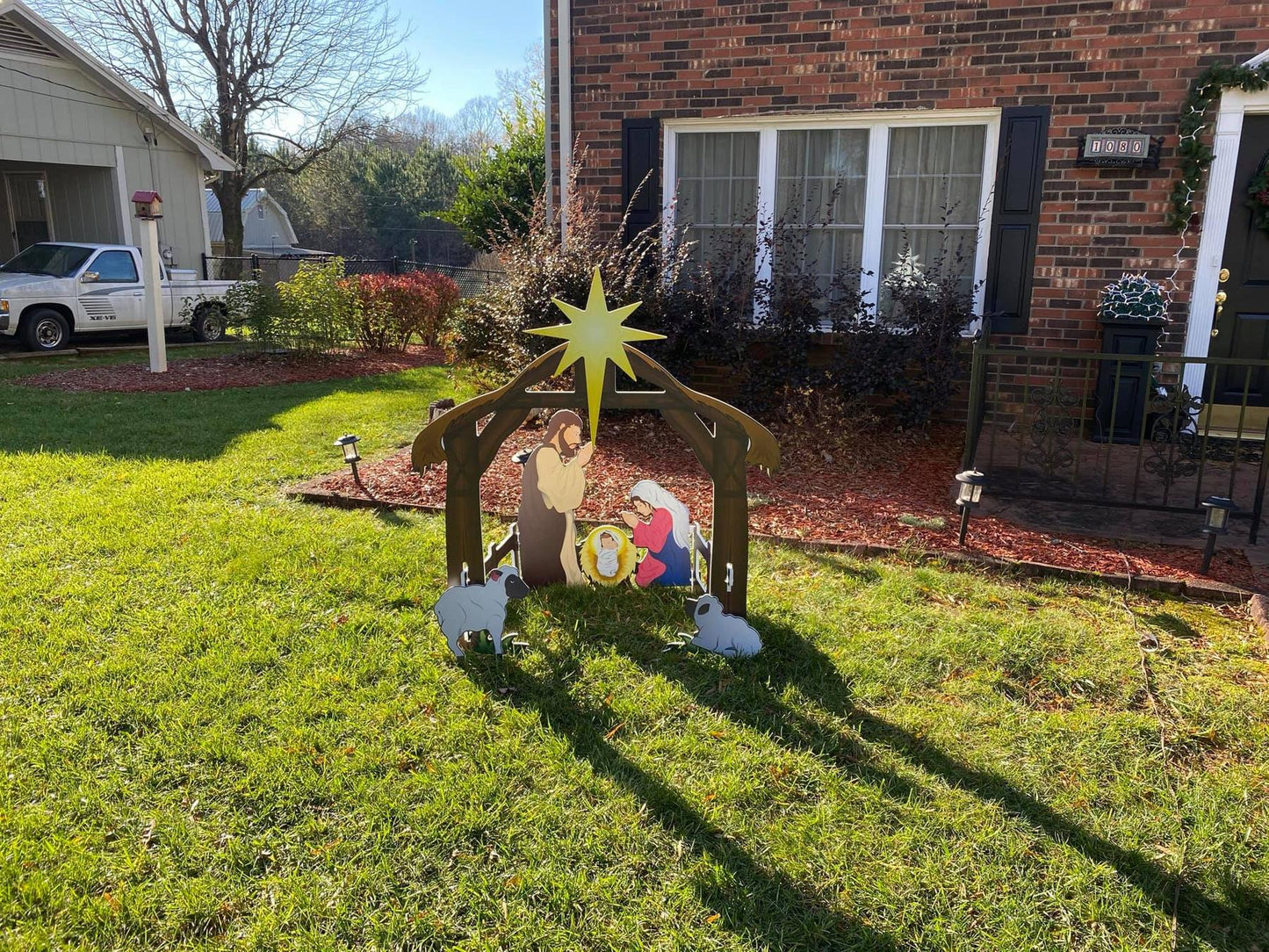 MajesticNativity | Weather-Resistant Garden Elegance for the Holiday Season