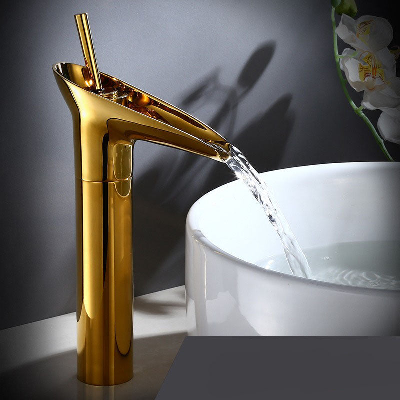 Olvoria | Antique Waterfall Bathroom Faucet