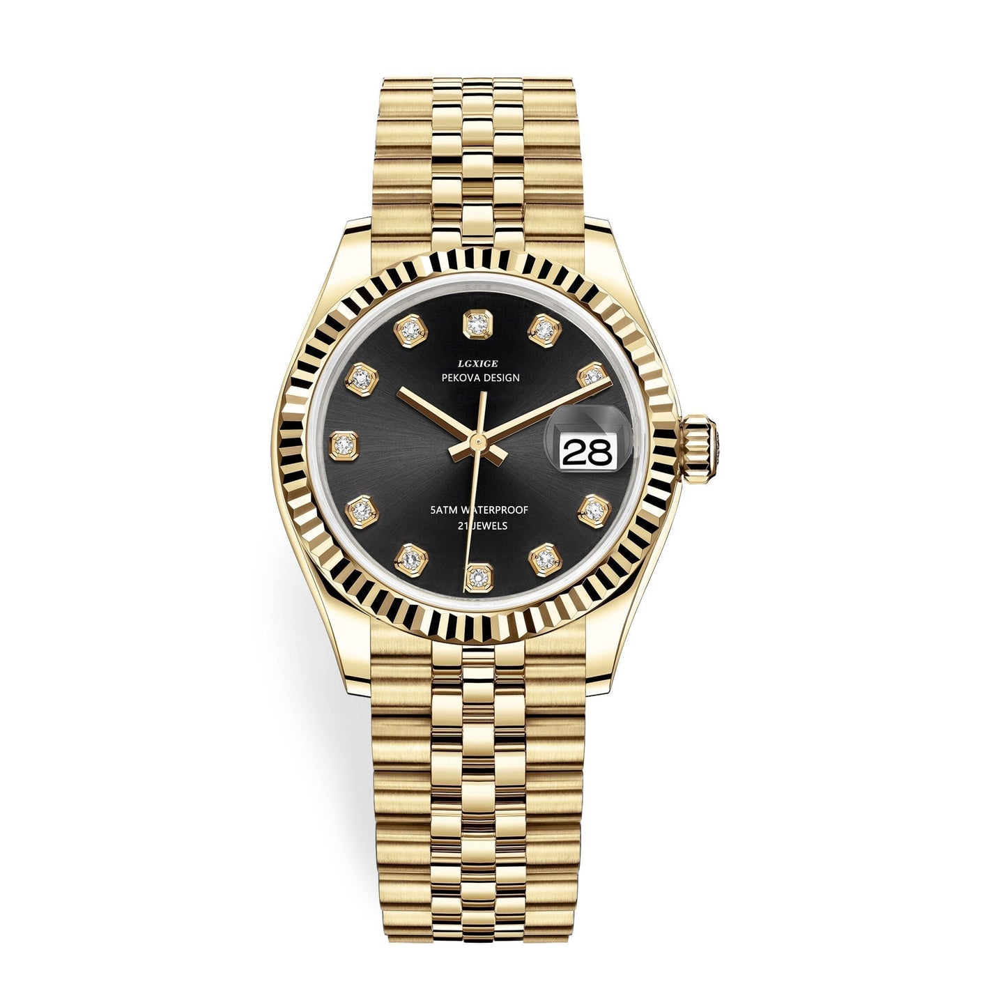 Olvoria | Classic Wristwatch in Stainless Steel No. 296 – Timeless Elegance & Modern Precision