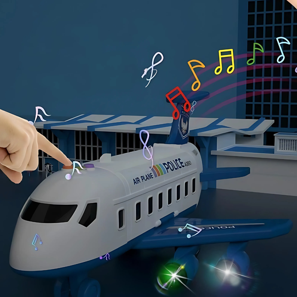 Olvoria | Deformable Plane Toy with Storage Play Mode