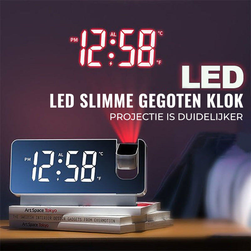 Olvoria | Digital Projection Alarm Clock