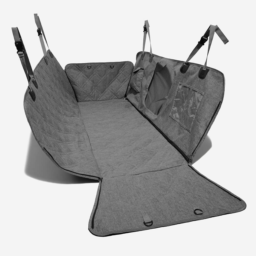 Olvoria | Dog Car Seat Cover - Waterproof & Dirt-Resistant Hammock