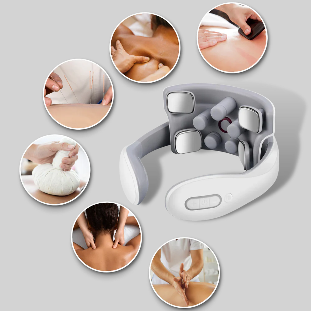 Olvoria | Electric Neck Massager with Heat & Multiple Modes