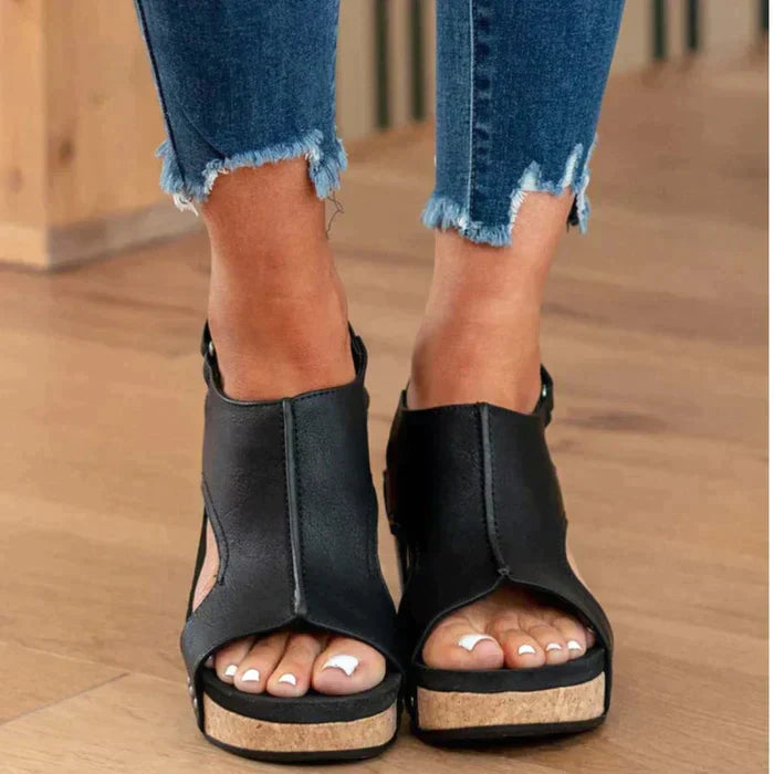 Olvoria Elegant and Comfortable Wedge Heels