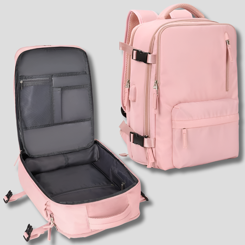 Olvoria | Expandable Carry-On Travel Backpack