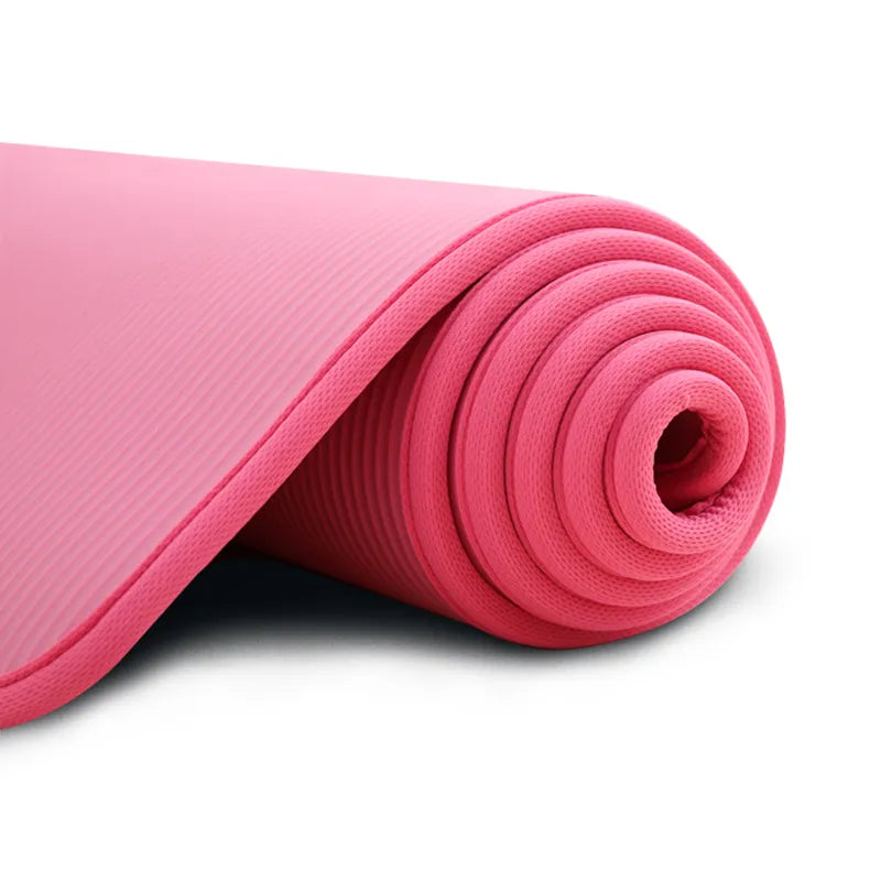 Olvoria | FlexiMat Yoga Mat | Extra Thick 10 mm Non-Slip | 183×61 cm