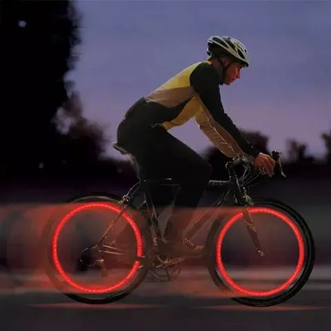 Olvoria | High-quality bicycle valve lighting with LED – Perfect for night rides