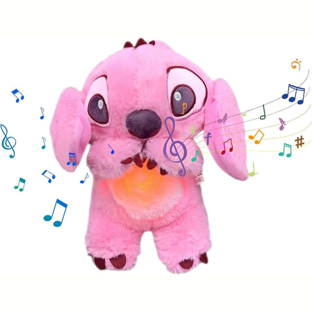 Olvoria | Interactive Breathing Plush Toy with Lullabies