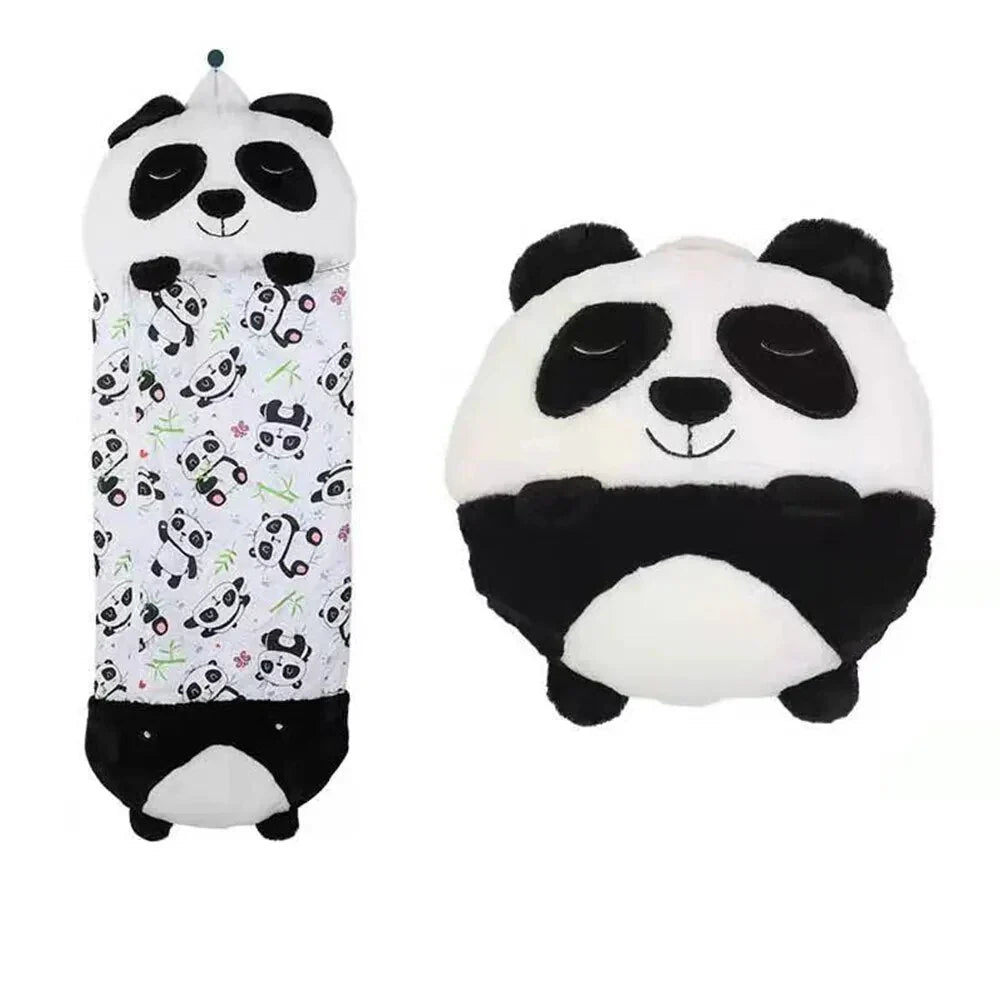 Olvoria | Kids' Sleeping Bag and Plush Toy - Fun Animal Design