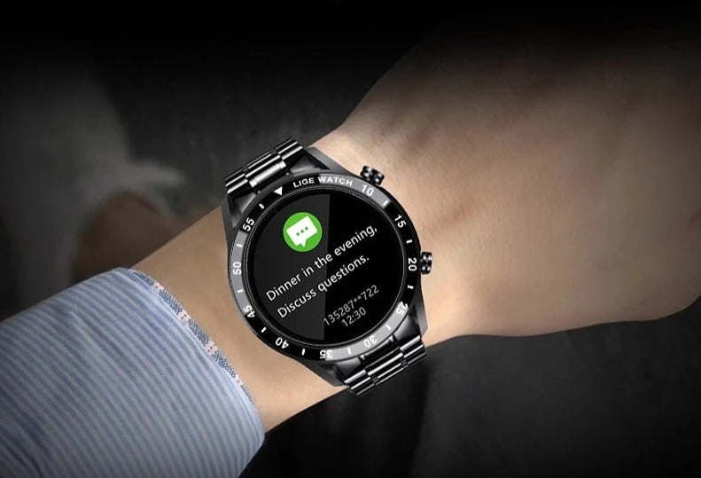 Olvoria | Luxury 4G Smartwatch – Stylish Watch with Calls, GPS & Health Features