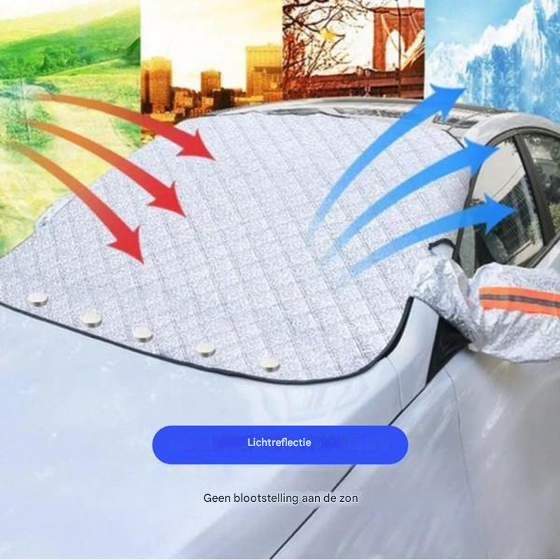 Olvoria | Magnetic Windshield Anti-Ice Cover