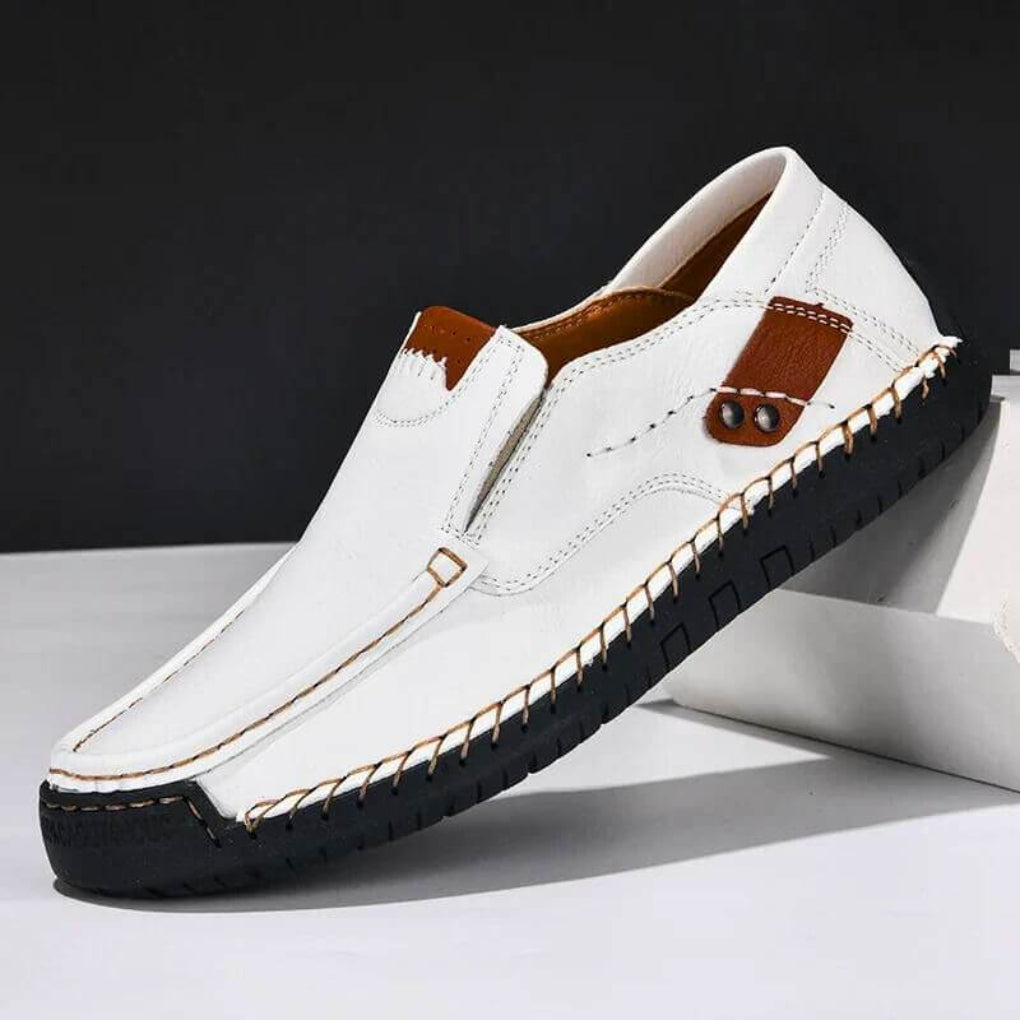 Olvoria | Men's Driving Shoes with Arch Support