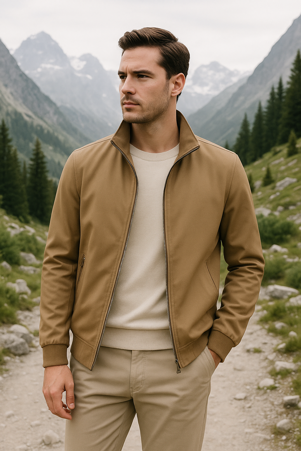 Olvoria | Men's Lightweight Windbreaker Jacket