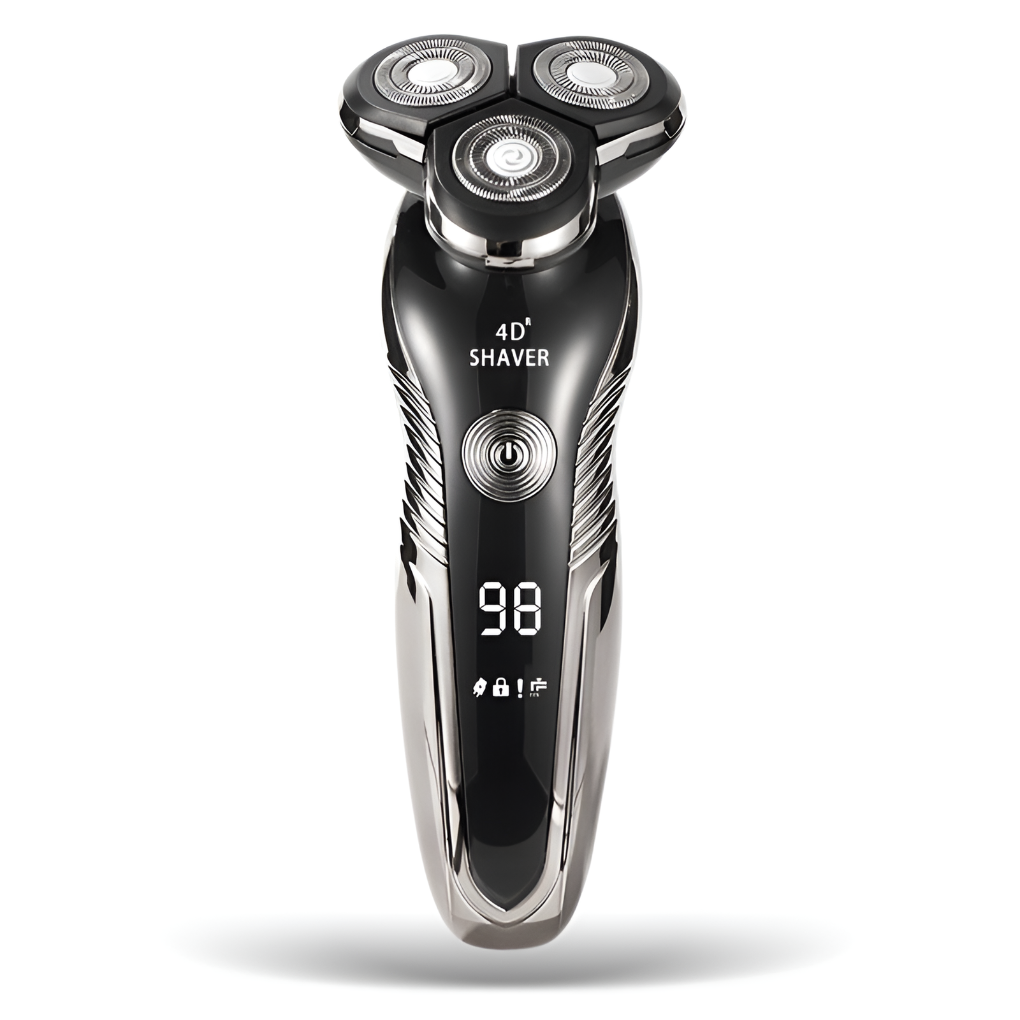 Olvoria | Men's Rechargeable Electric Shaver with 4D Heads