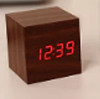 Olvoria | Modern Digital Wood Clock