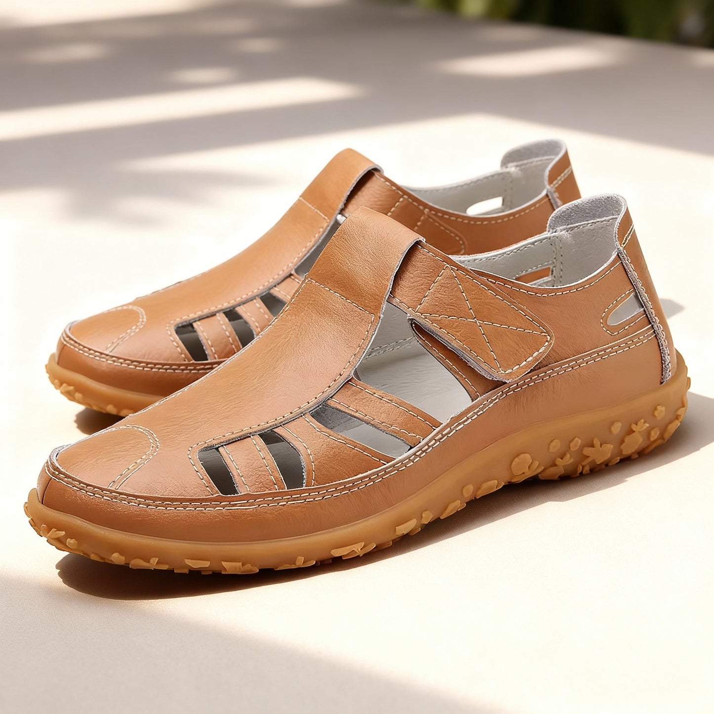 Olvoria | Orthopedic Retro Sandals | Anti-Slip