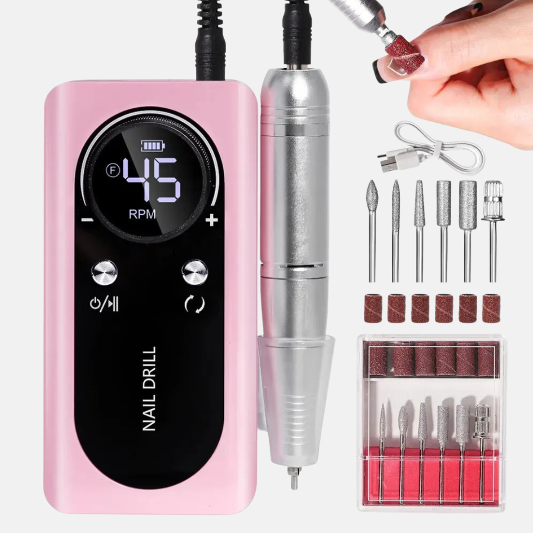 Olvoria | Professional Rechargeable Electric Nail File 45000 RPM