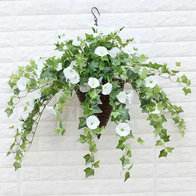 Olvoria | Realistic, UV-resistant artificial morning glory - Buy one, get one!