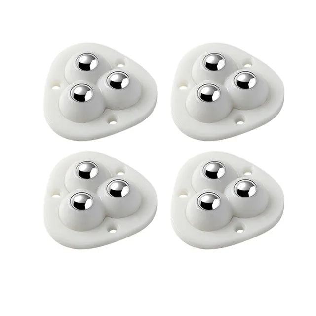 Olvoria | Self-Adhesive Full Rotating Furniture Mover Wheel Rollers