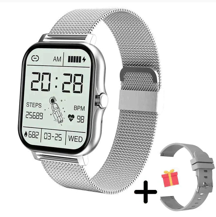 Olvoria | Smartwatch 1.83 inches – Fitness Watch with Health Features and Bluetooth Calling