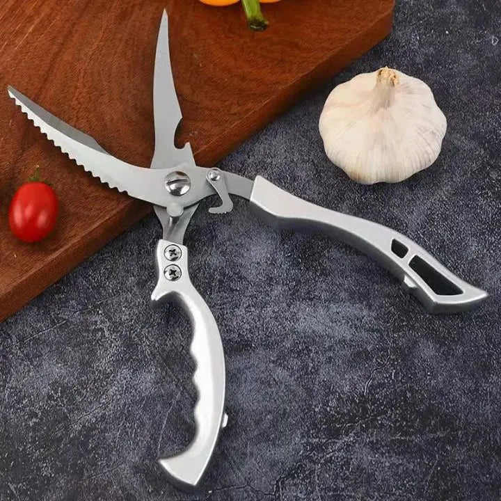 Olvoria | Super strong kitchen scissors – stainless steel & effortless cutting