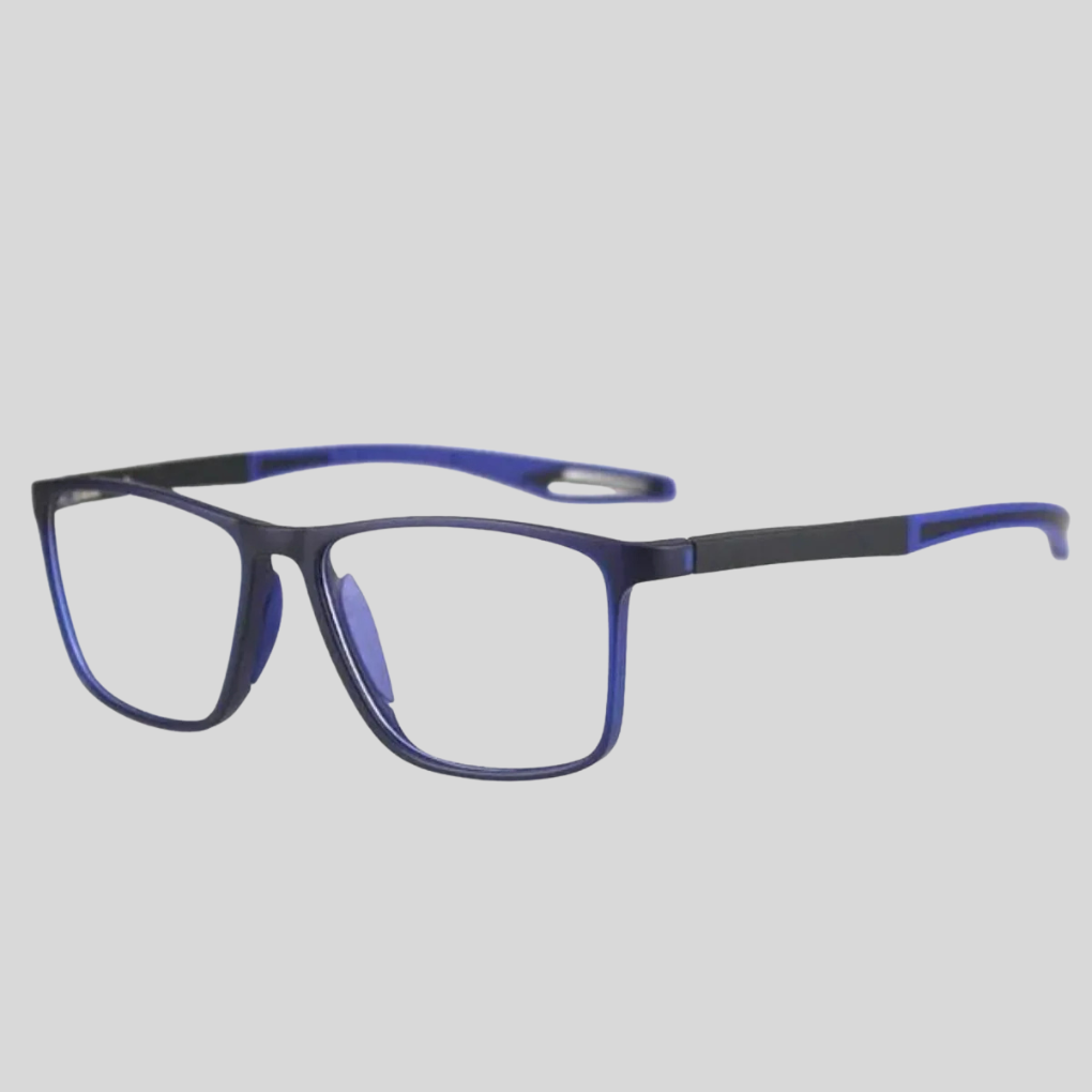Olvoria | Unisex Progressive Reading Glasses with Slim Full-Rim Frame