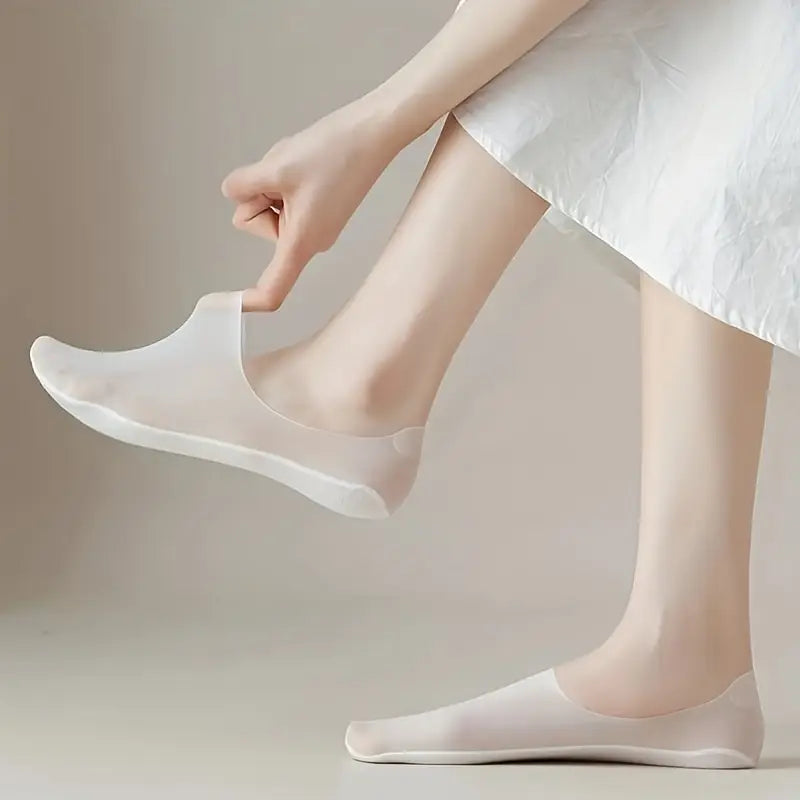 Olvoria | Women's Ankle Socks with Non-Slip - Summer Socks