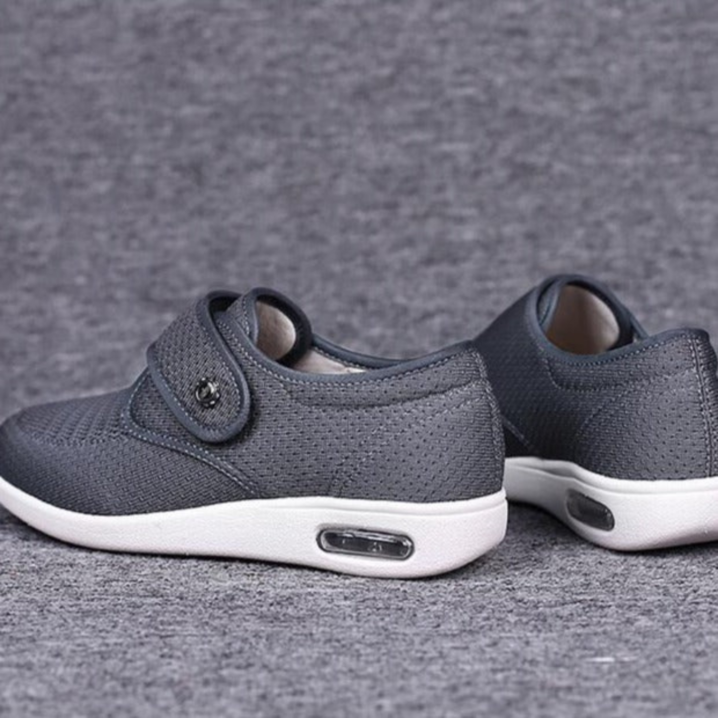 Olvoria | Women's Diabetic Comfort Shoes with Hook-and-Loop Fastener