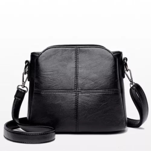 Olvoria | Women's Small Shoulder Bag with Quilted Stitching