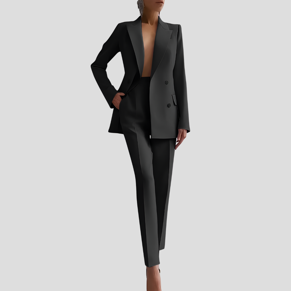 Olvoria | Women's Tailored Blazer and Pants Suit