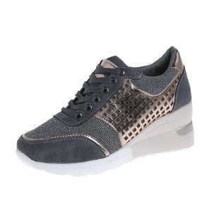 Olvoria | Women's Wedge Sneakers with Hidden Heel