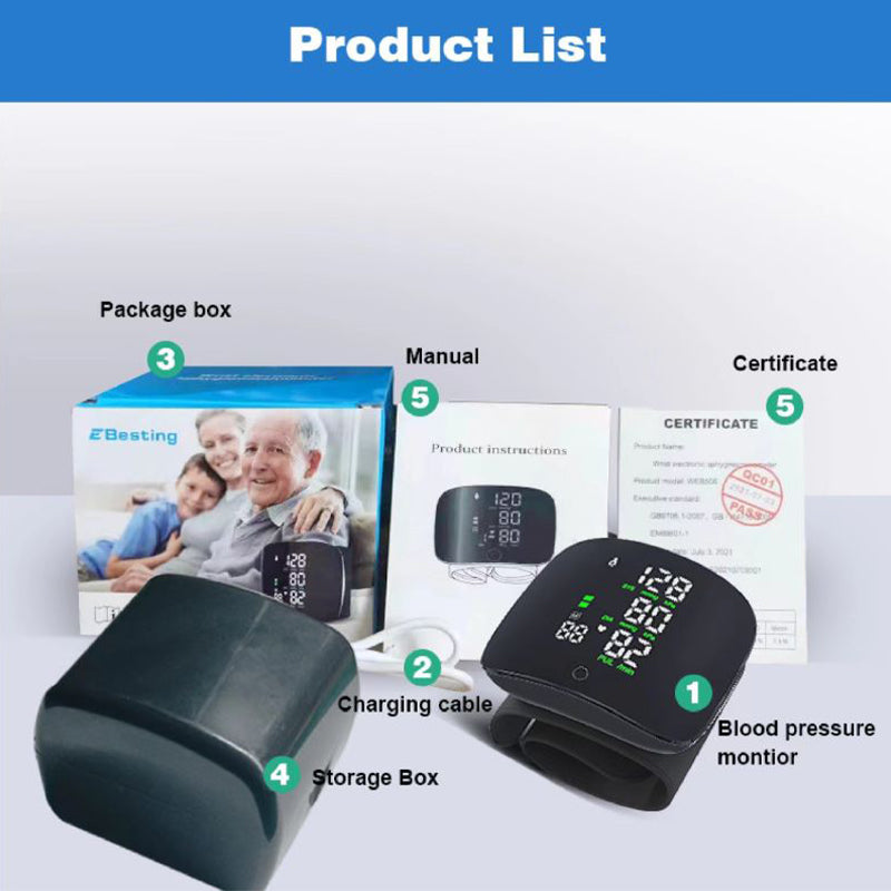 Olvoria | Wrist Blood Pressure Monitor