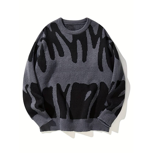 Oversized Chic Sweater with Relaxed Fit and Long Sleeves