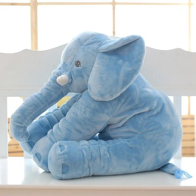 Plush Elephant | Large Cushion and Comforter Elephant for Babies and Children