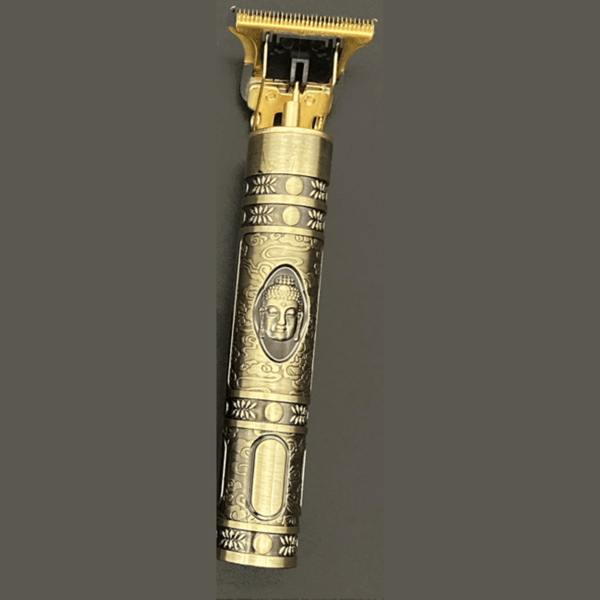 SKULLTRIM – Vintage beard trimmer with battery and precise cut for beard and hair