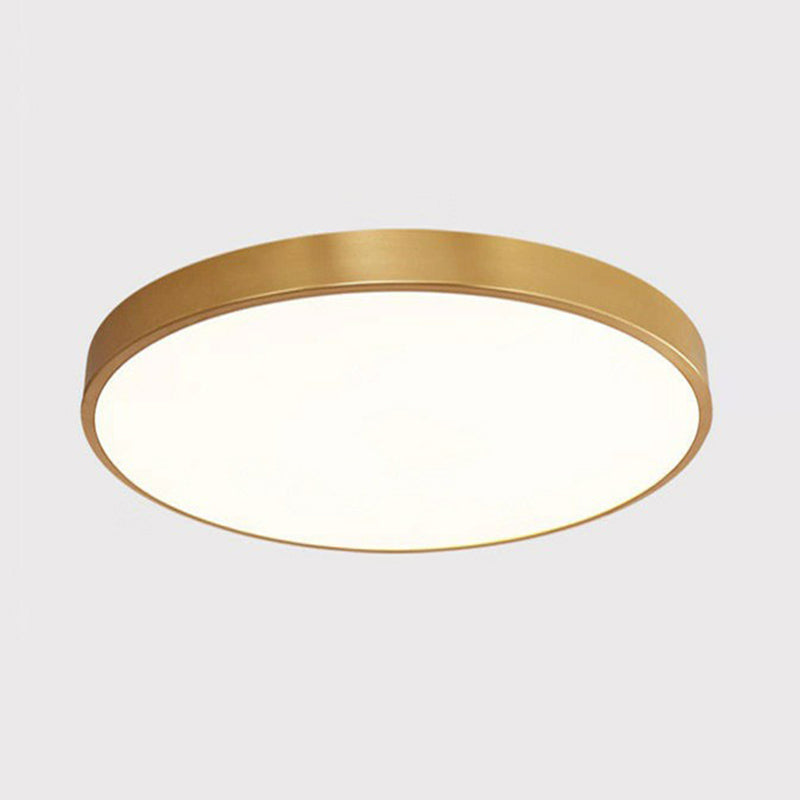 Slim Round LED Lamp for Bedroom and Living Room Interiors
