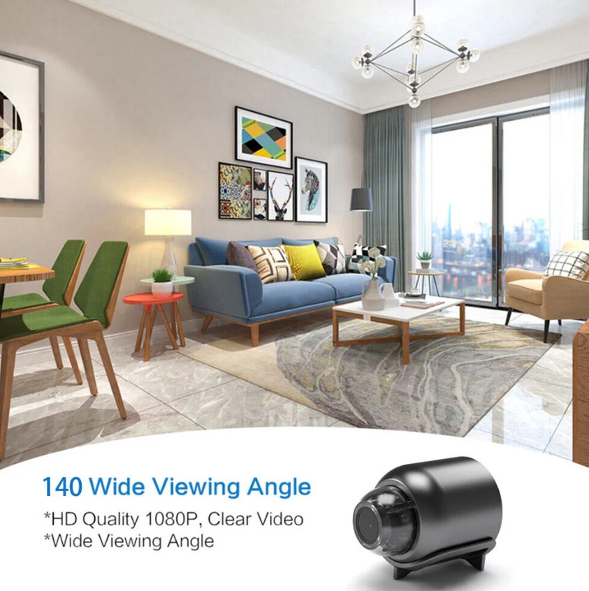 Small WiFi Camera with Night Vision – Discreet and Effective Surveillance