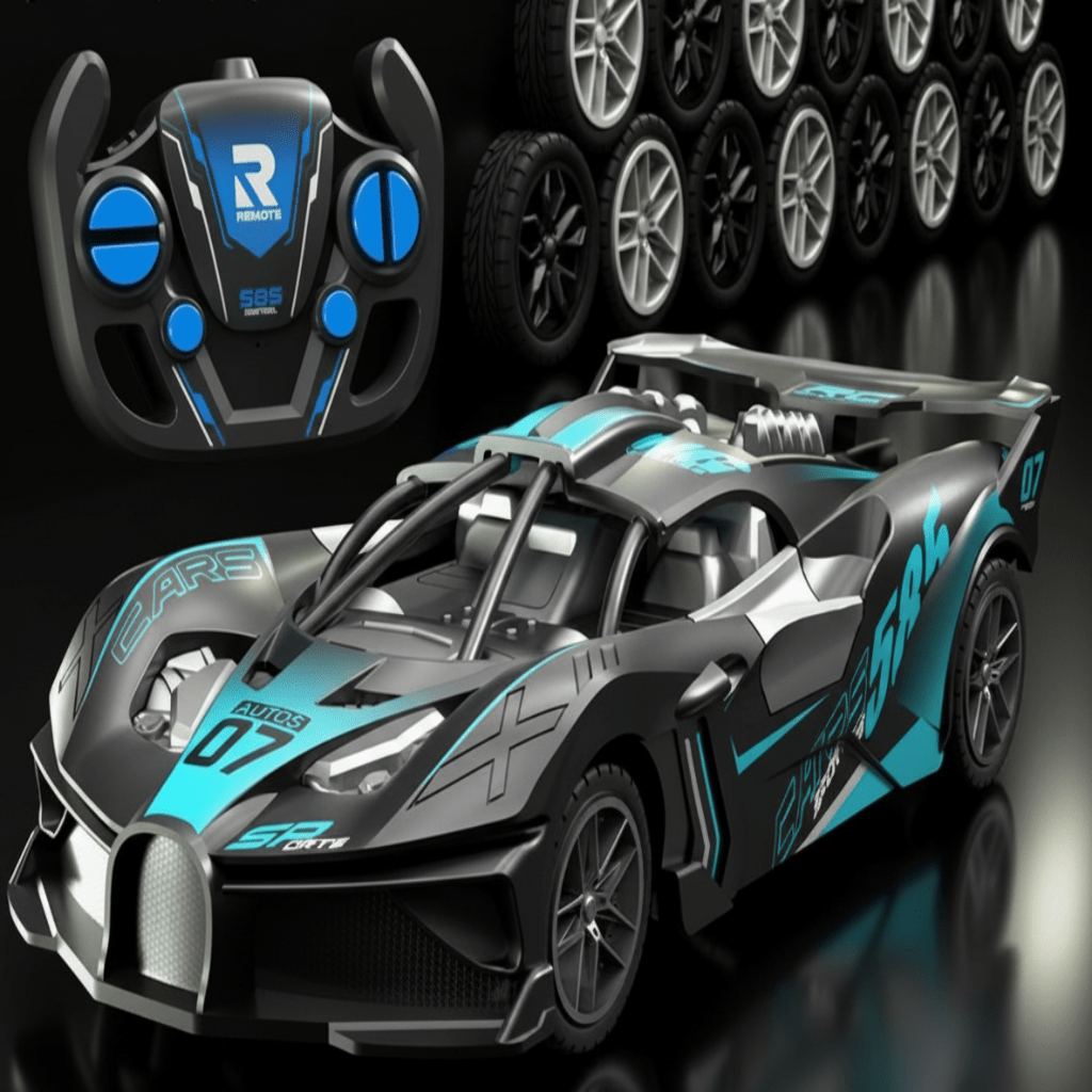 SPEEDCUB – Child-safe 1:18 RC drift car with robust design