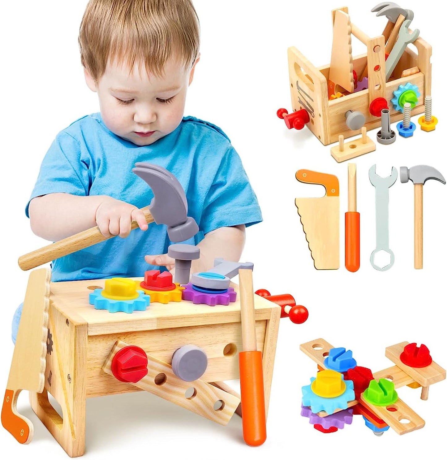 WOODCRAFT – Kids Toolbox for Creative Building & Exploration