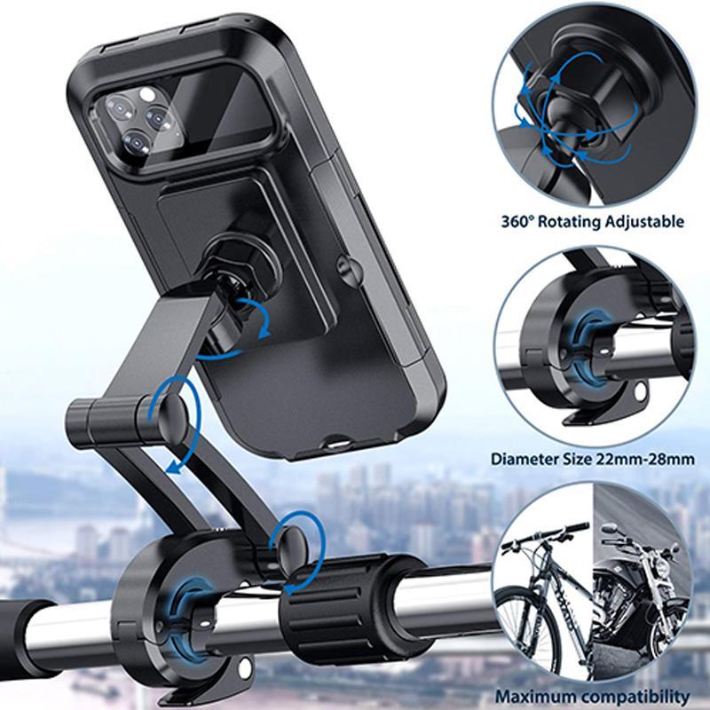 15W Powerbank - Waterproof Mount for Bicycle Handlebar