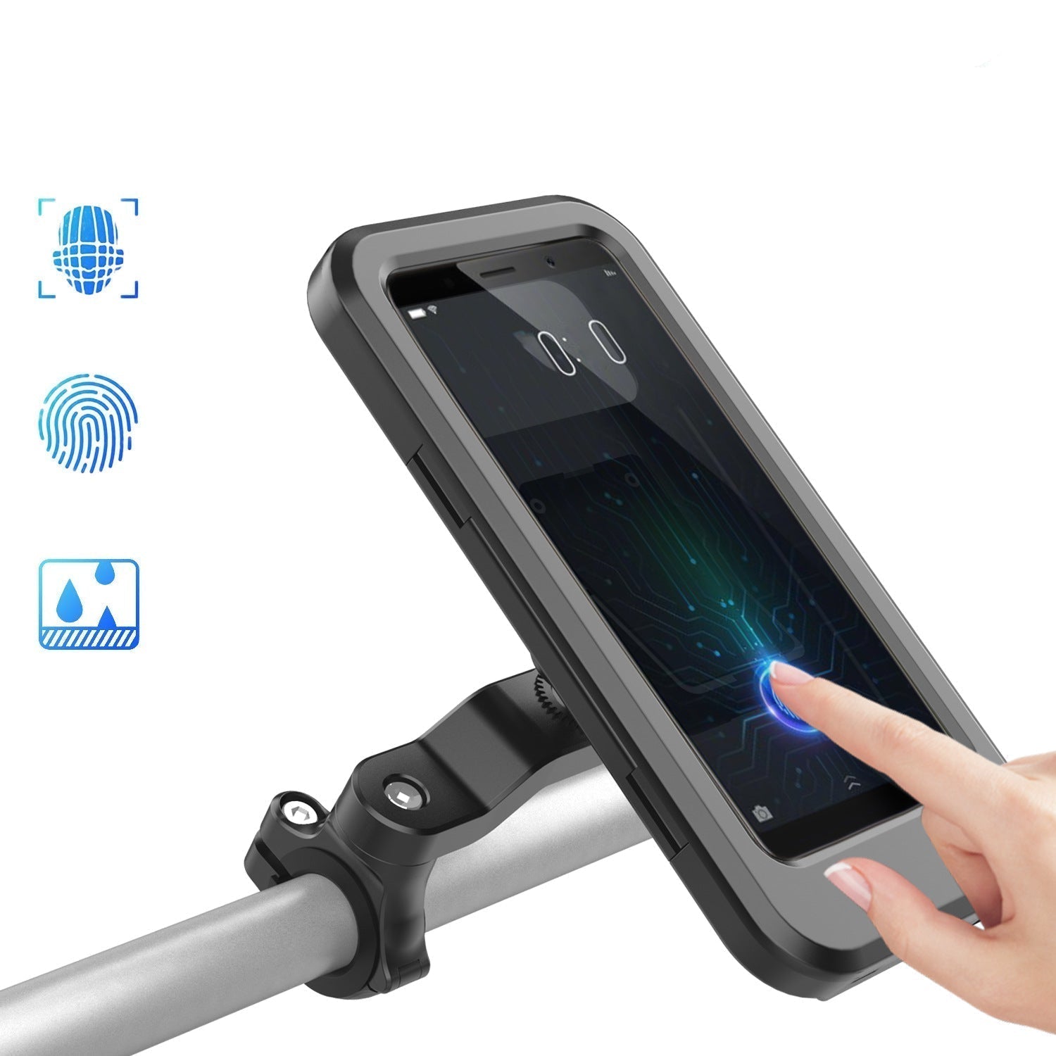15W Powerbank - Waterproof Mount for Bicycle Handlebar