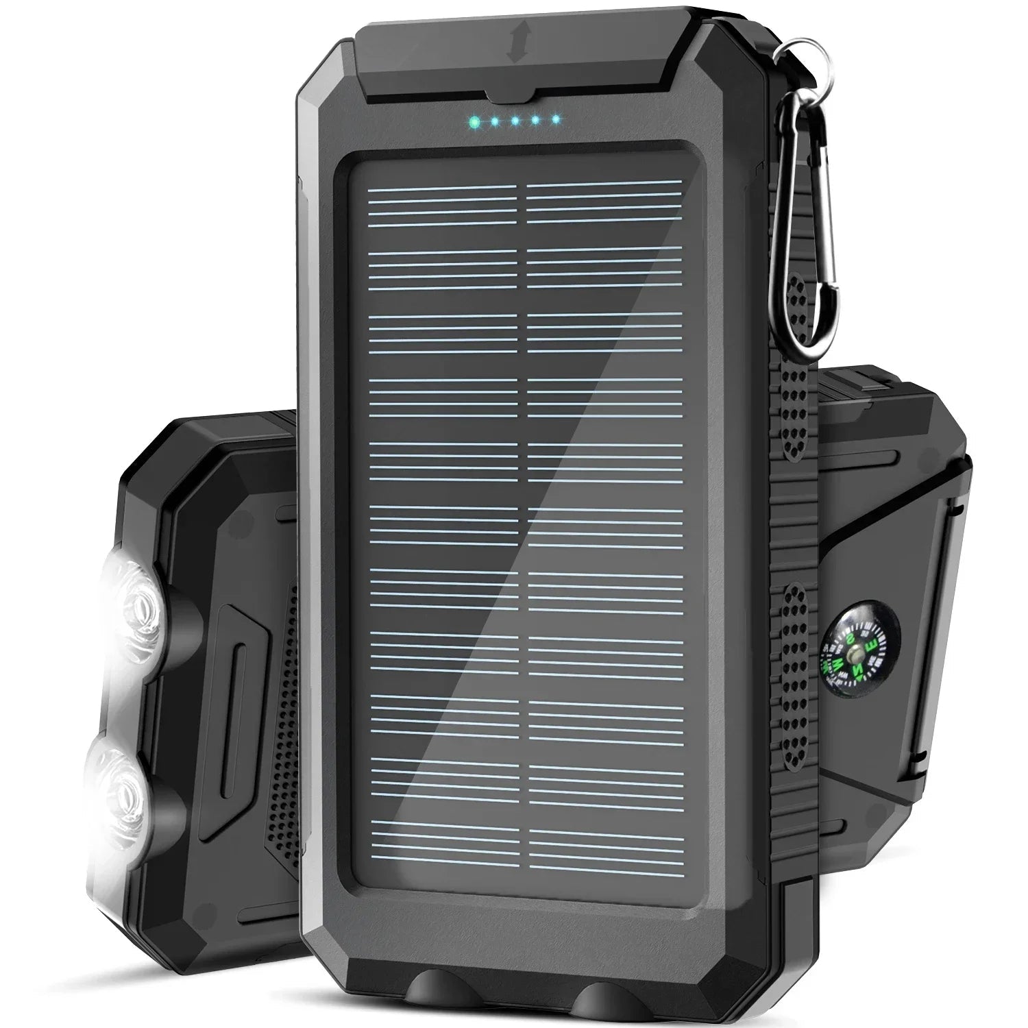 500000mAh - Portable and IP67 Waterproof Solar Power Bank